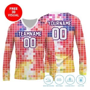 120GSM Milk Silk Long Sleeve V- neck