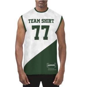 150GSM Mesh Jersey Crew Neck Sleeveless