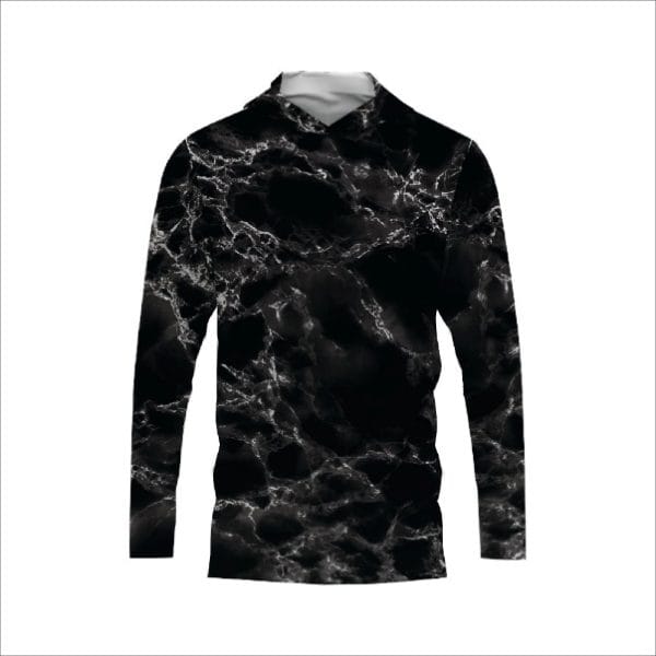 GRS/SPF 50+ 150 GSM Fishing Long Sleeve Hoodie T-Shirt -Stock Patterns