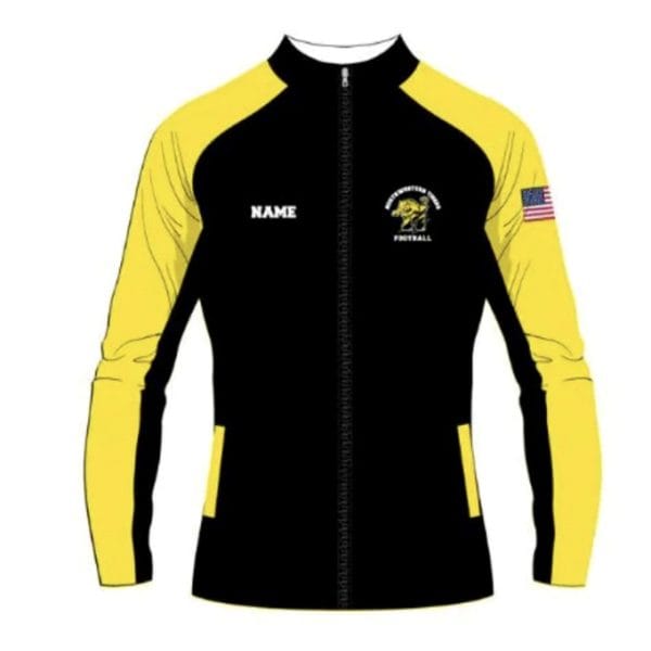 150GSM Mesh Jersey Full Zipper Long Sleeve Jacket