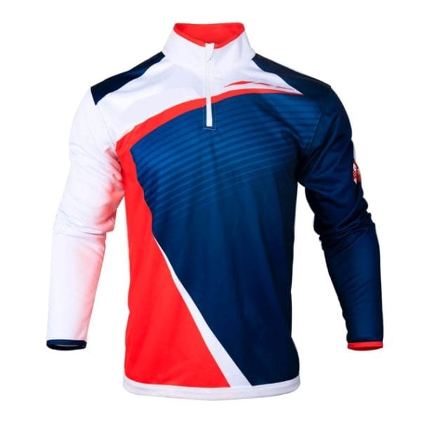 120GSM Milk Silk 1/4 Zipper Jacket
