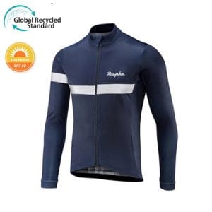 GRS/SPF 50+ 150GSM Mesh Cycling Jersey Long Sleeve