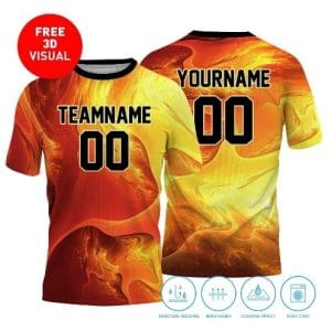 150GSM Mesh Jersey Short Sleeve Crew Neck