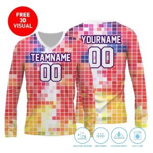 120GSM Milk Silk Long Sleeve V- neck