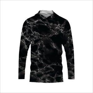 GRS/SPF 50+ 150 GSM Fishing Long Sleeve Hoodie T-Shirt -Stock Patterns