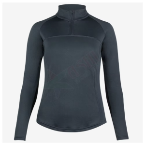 B23 Nylon Women Long Sleeve Equestrian Shirt Wholesale Competition Horse Riding Base Layer Plus Size Quick Dry Tech