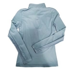 M087 Equestrian Clothes Ladies Sun Shirt Horse Riding Sports Show Long Sleeve Polo Shirts for Women
